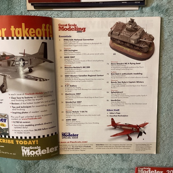 6 Great Scale Modeling FineScale Modeler Special Edition Magazine 2004-2008 2010 - Picture 10 of 11